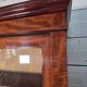 Late 19th century mahogany shop display cabinet.