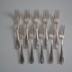 10 Frionnet François silver-plated table forks