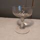 Set of 4 Baccarat crystal champagne glasses XXth