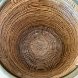 Cache pot en rotin