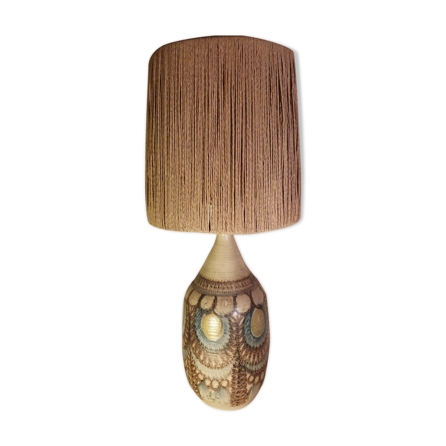 Ceramic lamp by Jean Claude Courjault