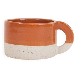 Small caramel coffee cup