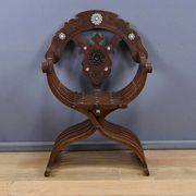 Fauteuil syrien en noyer – fin XIXe