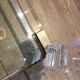 Glass and plexiglass coffee table