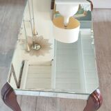 Art deco mirror coffee table