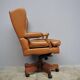 Chaise de bureau en cuir par Fior, 1980