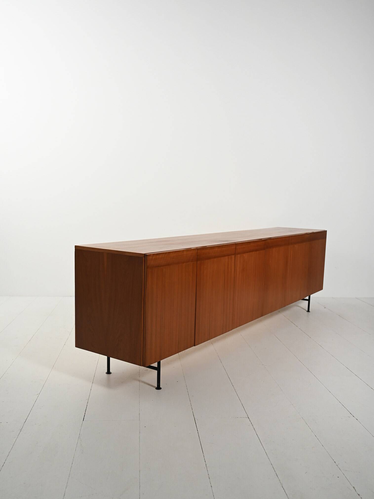 Sideboard in teak with six doors attributed to Nils Jonsson