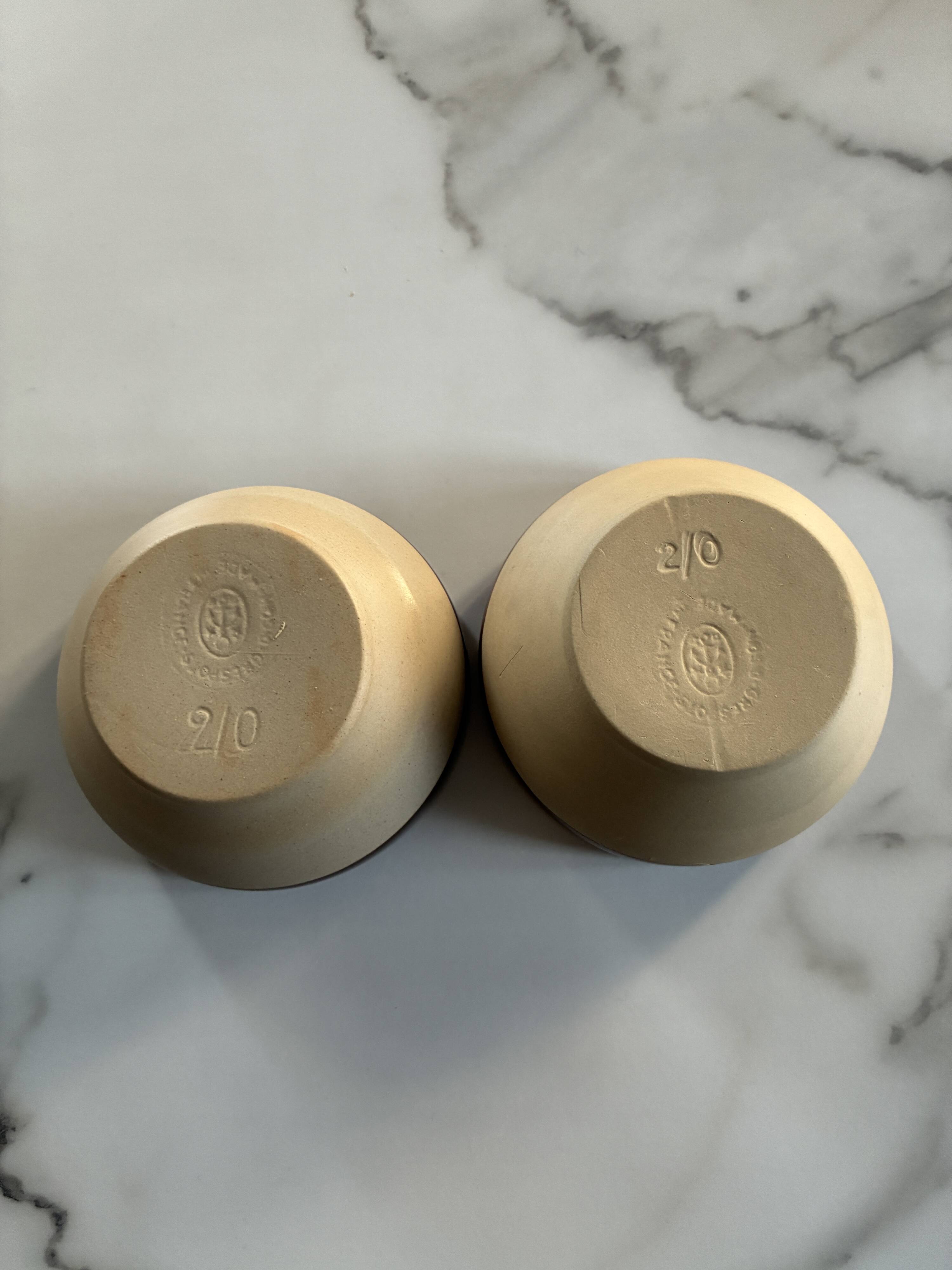 Lot of 2 small bowls Digoin