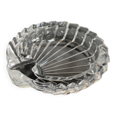 CENDRIER Cristal VINTAGE Forme Coquillage