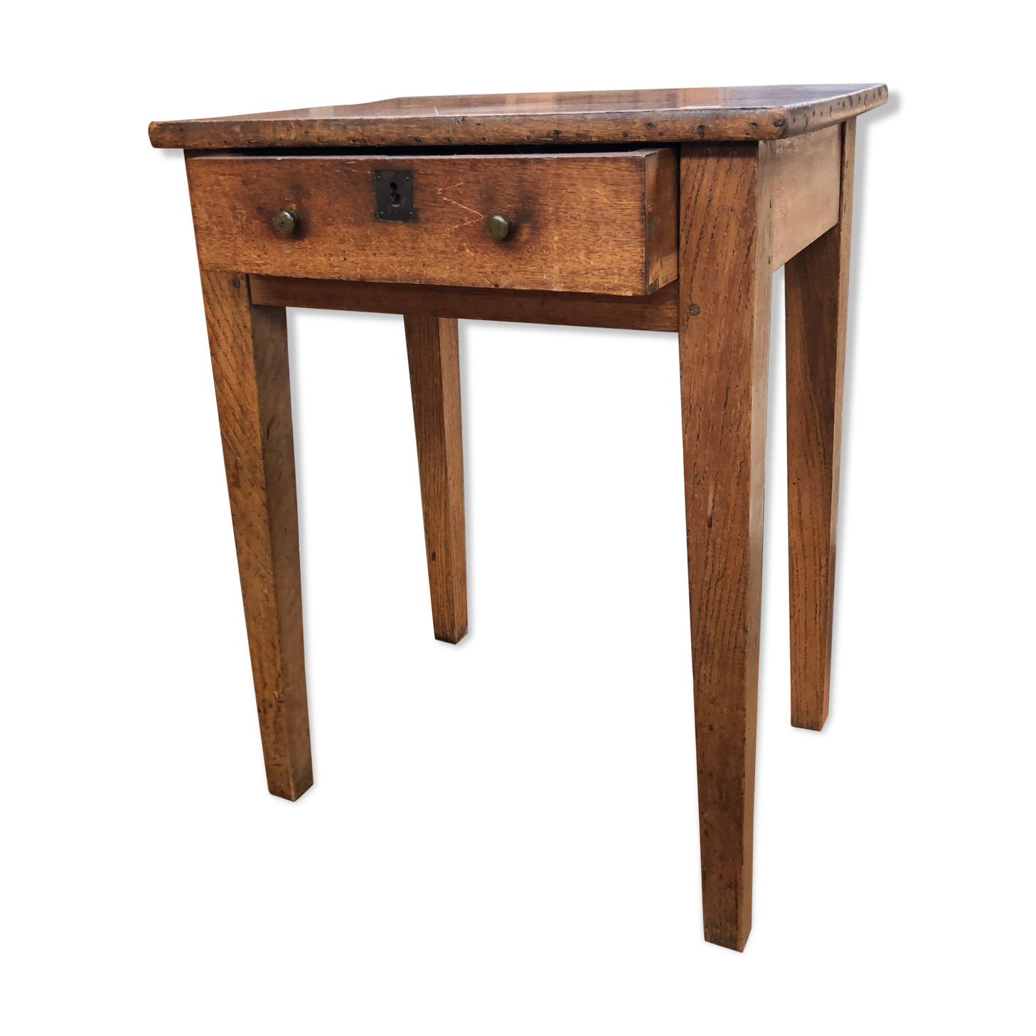 Small farmhouse table with drawer