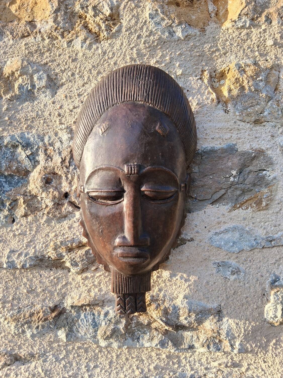 Ancient African mask