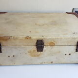 Valise bois et cuir ancienne