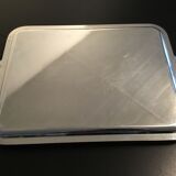 Christofle plate in silver metal