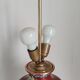 Large cloisonné lamp 77 a 100 cm of H , TBE