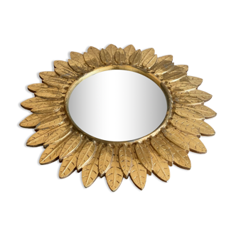 Sun mirror in resin, 35 cm