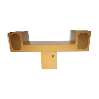 Ancien meuble hifi Leolux pour Philips vintage 70's 80's