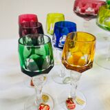 Set of 16 lead crystal glasses from the Nachtmann company from the 1960s, Antika series