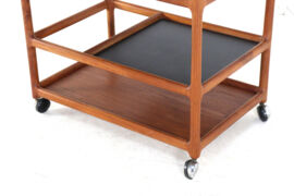 Henning Korch model 308 trolley for C.F. Christensen Silkeborg in teak