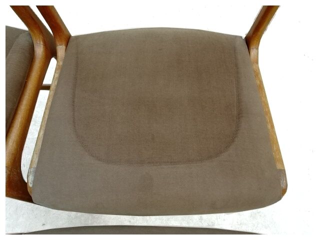 Set of 4 sleds chairs Baumann, 1960