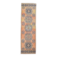 1970s Turkish orange wool runner rug 95x319