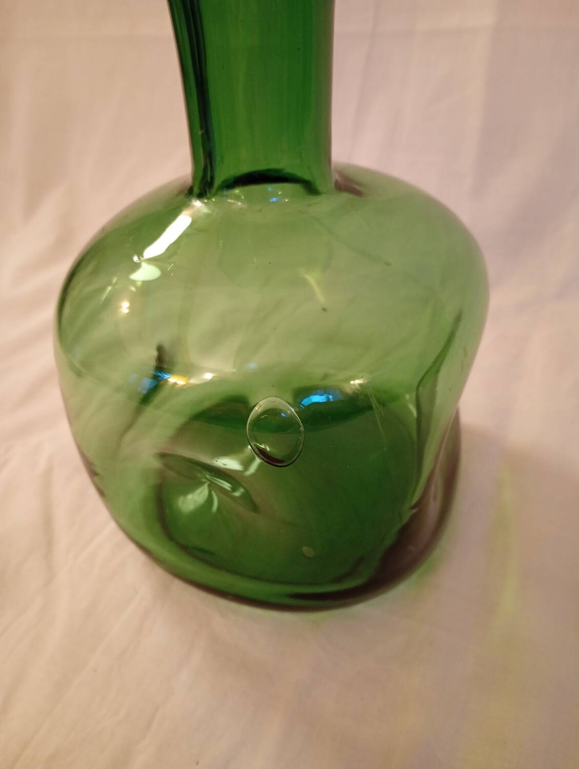 Blown glass carafe