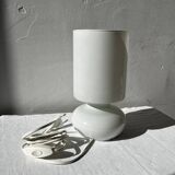 Lampe à poser IKEA vintage, modèle LYKTA blanc (à l'unité ou la paire)