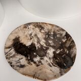Very large empty pocket or petrified wooden flat