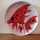 Plat Monique Brunner, Vallauris, ⌀ 32 cms