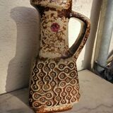 Vase jug bay vest germany style fat lava 1960