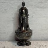 Ancienne saupoudreuse Gallia en métal argenté style Louis XVI
