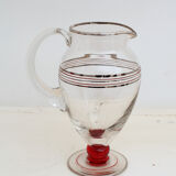 Carafe with mirror and red lisers