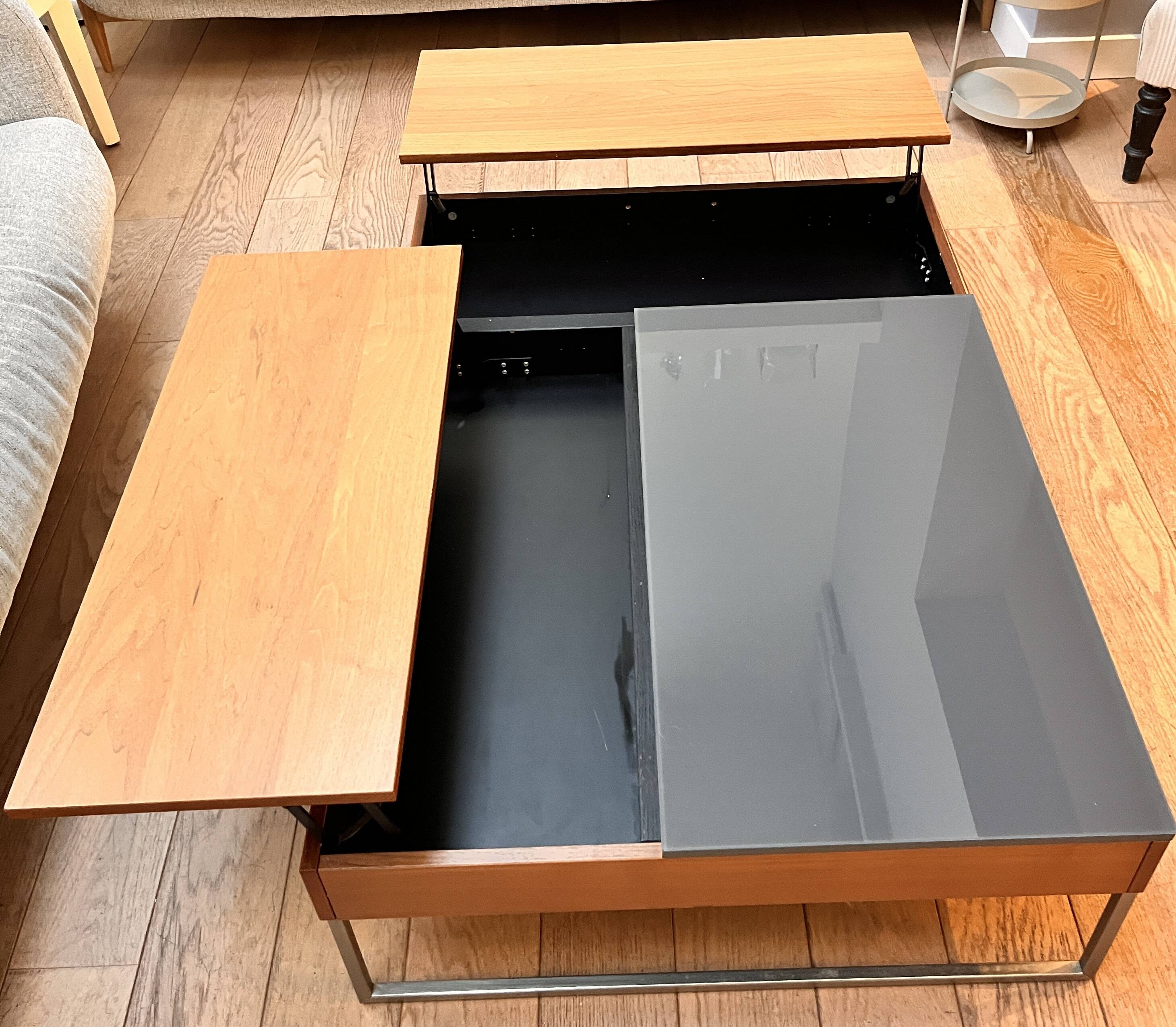 Table basse BoConcept avec rangements