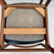Set of 6 Danish teak chairs, 1970s.