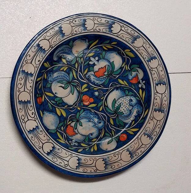 Painted Plate G.Licata Sciacca