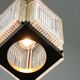 Vintage Italian Brass and Glass Lantern