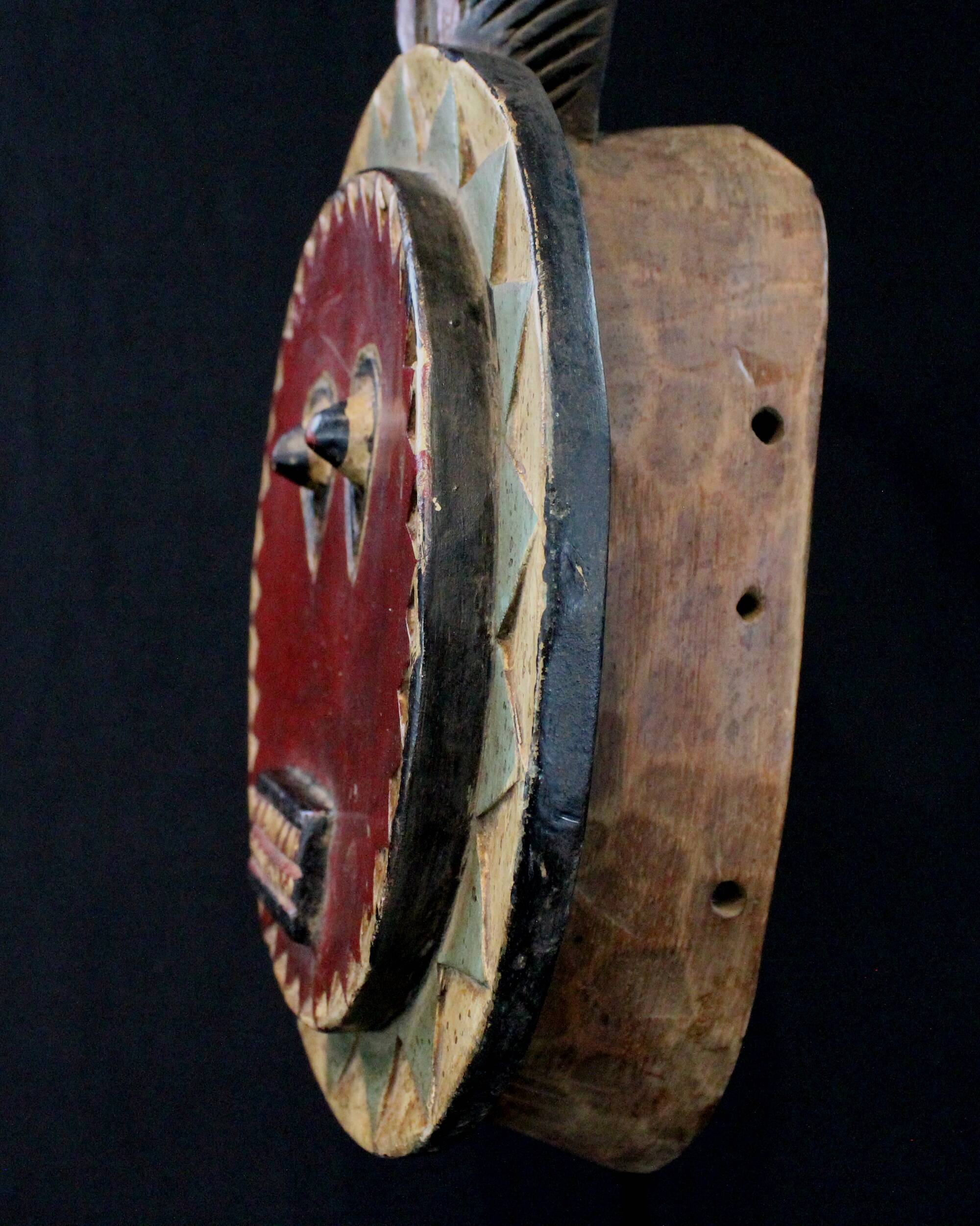 African Art - Baoulé "Goli" Mask - Ivory Coast