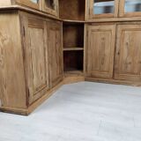Bistro corner bookcase