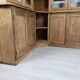 Bistro corner bookcase