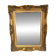 Golden wooden mirror in Louis XV style