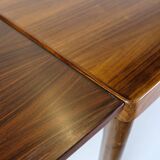 Dining Table With extensions Made In Rosewood By Henning Kjærnulf From 1960s