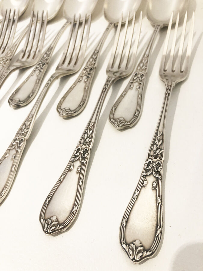 Ménagère décor knot, 1950