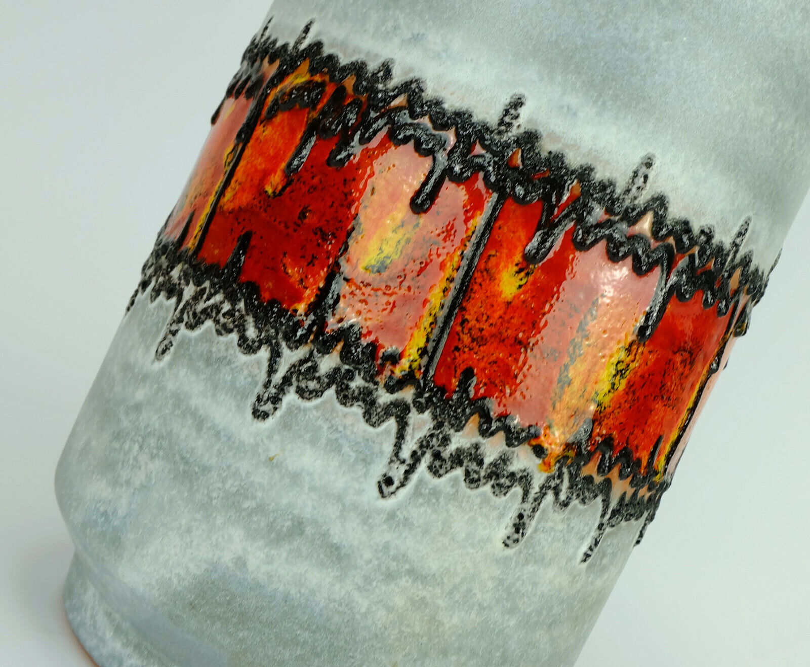 1960s mid century vase floorvase carstens keramik model 1264-45