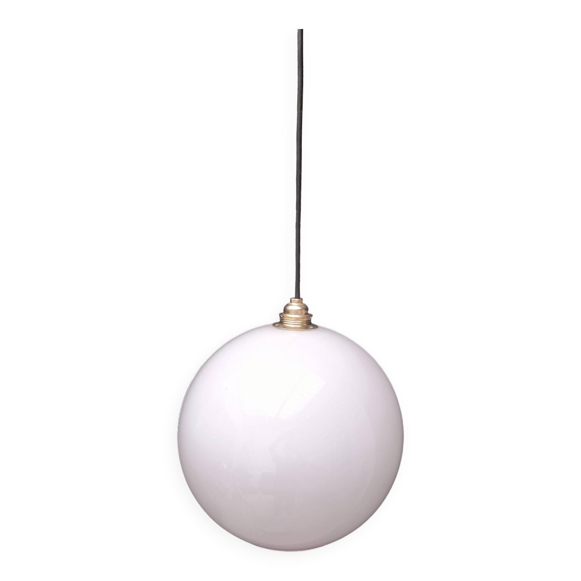 Opaline pendant light