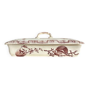 Boîte à peigne K&G - marron