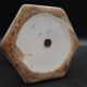 Antique 19th century Delft pair of hexagonal vases - Petrus Regout Maestricht