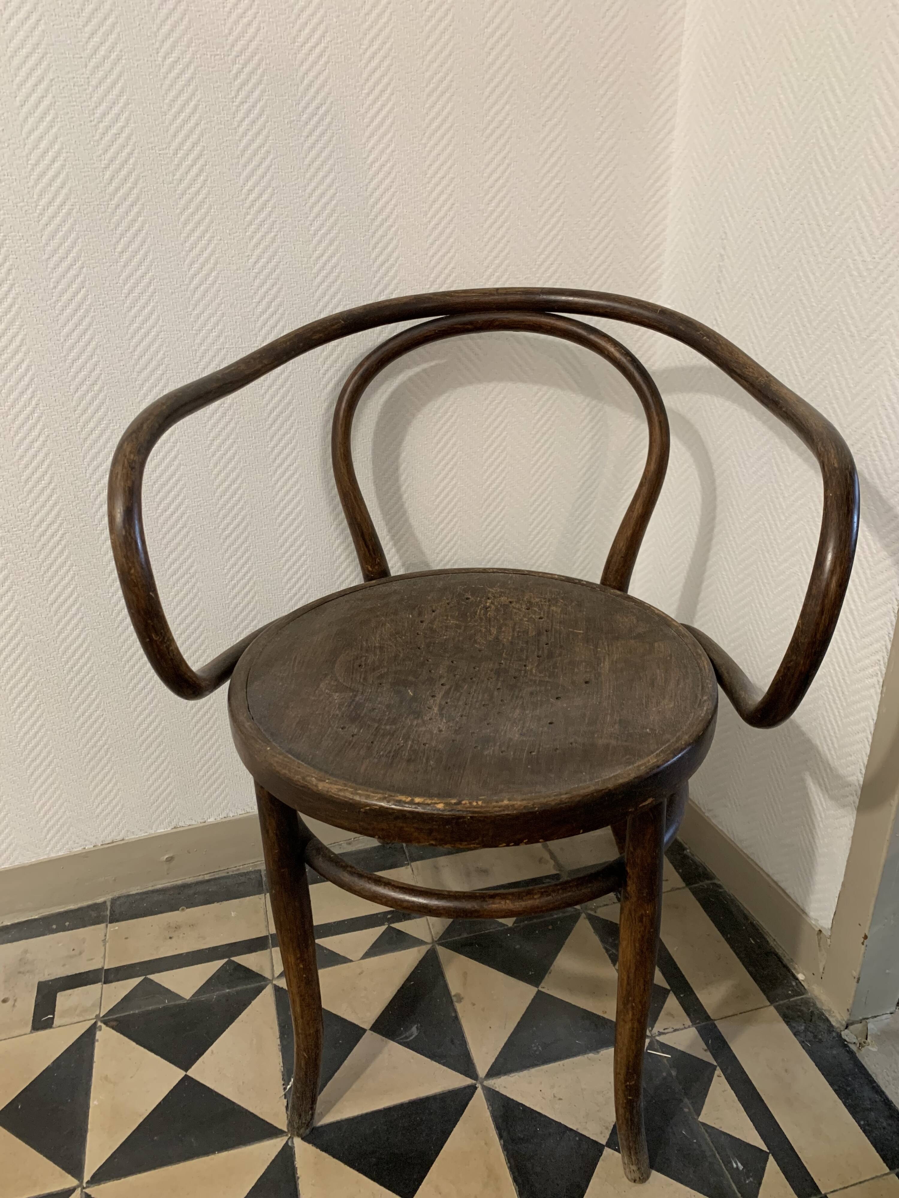 Vintage Jacob & Josef Kohn armchair