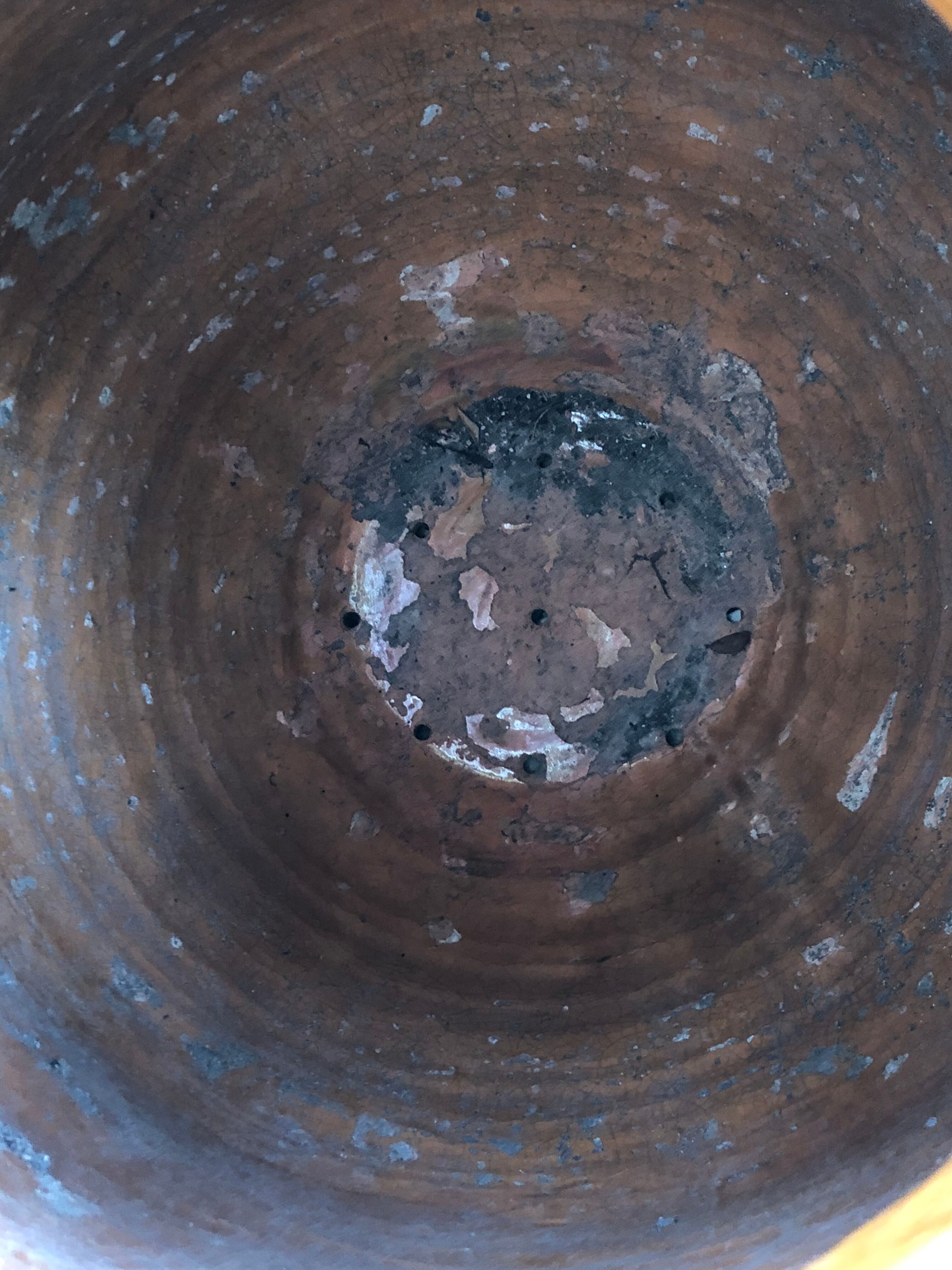 Large terracotta jar