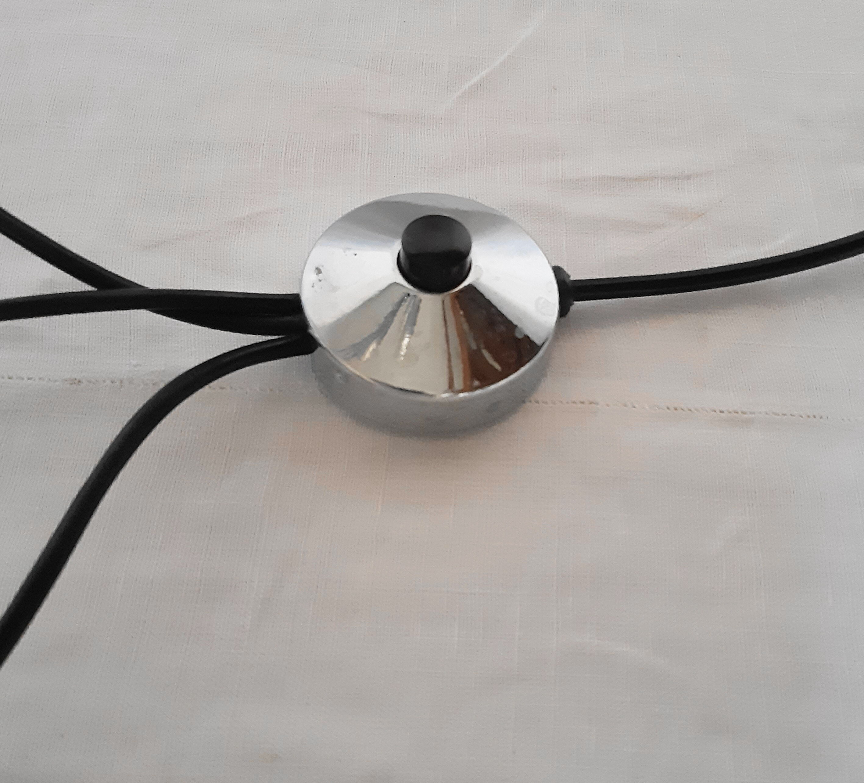 Floor lamp 3 globes "eyes-ball" by Goffredo Reggiani, 70s