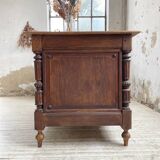 Drapery oak counter 1900