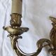 Paire d'appliques bronze